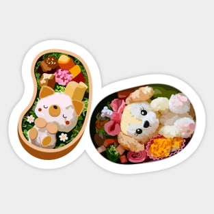 Kawaii Bento Box Pack! Sticker